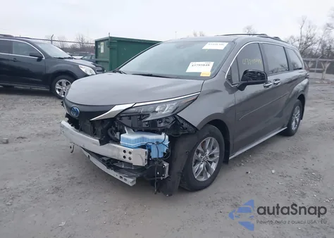 2024 Toyota Sienna Xle z USA, uszkodzony, nr VIN 5TDYSKFC5RS126701